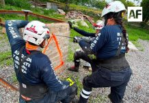 Grupo de Búsqueda y Rescate en Estructuras Colapsadas del Estado de Colima realiza simulacro de colapso de vivienda bajo condiciones reales