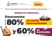 Sedeco y DHL invitan a empresas colimenses a acceder a descuentos de hasta 80% en envíos internacionales