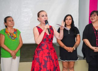 Entrega Tey Gutiérrez la reactivada Casa de Usos Múltiples de la colonia Morelos