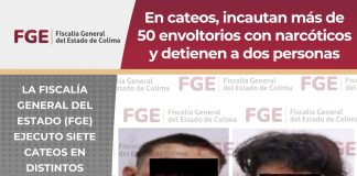En cateos, incautan más de 50 envoltorios con narcóticos y detienen a dos personas
