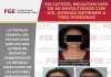 En cateos, incautan más de 50 envoltorios con ICE, además detienen a tres personas