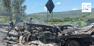 Choque múltiple e incendio en la autopista Tepic-Guadalajara deja 10 muertos y 10 lesionados