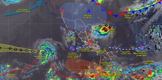 Pronostican lluvias fuertes para Colima; persiste riesgo de inundaciones y oleaje elevado