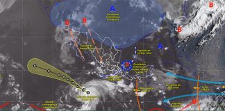 Pronostican lluvias en Colima este domingo; vigilan al huracán Genevieve