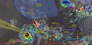 CNPC llama a extremar precauciones por lluvias intensas; Colima, entre los estados con pronóstico de precipitaciones muy fuertes