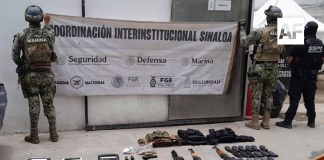 Marina detiene a presuntos infractores de la ley y asegura un vehículo, armamento, municiones y diversas sustancias ilícitas en Mazatlán, Sinaloa