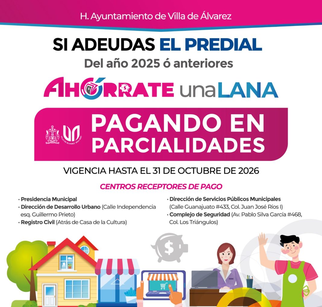 descuentos predial villa