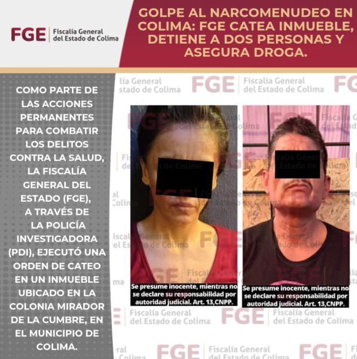 detenidos cateo mirador de la cumbre droga