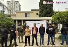 Marina, SSPC y FGR detienen a seis presuntos integrantes de «Los Deltas» en Zapopan