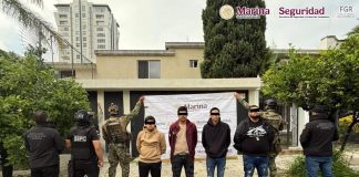 Marina, SSPC y FGR detienen a seis presuntos integrantes de «Los Deltas» en Zapopan
