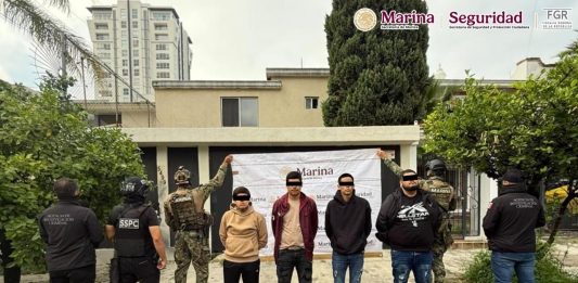 Marina, SSPC y FGR detienen a seis presuntos integrantes de «Los Deltas» en Zapopan