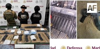 Operativo contra célula del CJNG en Manzanillo deja una persona detenida, dos abatidas y el aseguramiento de armas y drogas