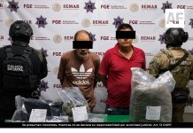 Policía Estatal de Colima y Marina aprehenden a presuntos narcomenudistas; les aseguran diversas dosis de drogas y dinero en efectivo