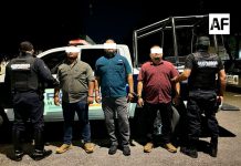 Arrestan en Guadalajara a tres presuntos escoltas «piratas» con armas de fuego