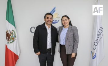 Indira Vizcaíno y titular de Conagua revisan avances del Acueducto de Colima y la Presa Derivadora en Armería