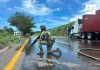 Realizan simulacros de respuesta rápida en accesos carreteros al estado de Colima