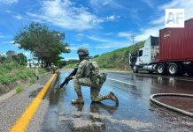 Realizan simulacros de respuesta rápida en accesos carreteros al estado de Colima