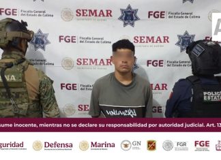Detienen a presunto ladrón de tiendas de conveniencia en Colima; contaba con orden de aprehensión