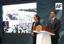 Más de 3 mil 300 detenidos y 60 exfuncionarios capturados en Estado de México, destaca Harfuch