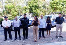 Indira Vizcaíno entregó patrullas, uniformes y equipamiento al Ayuntamiento de Colima; se invirtieron más de 4.5 MdP