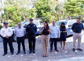 Indira Vizcaíno entregó patrullas, uniformes y equipamiento al Ayuntamiento de Colima; se invirtieron más de 4.5 MdP