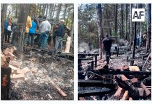 Incendio afecta cocinas campestres en El Terrero; Feria del Hongo continuará en Minatitlán