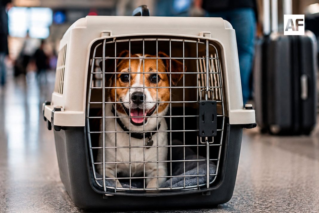 mascota-perro-caja-transportadora