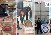 Aseguran más de tres toneladas de metanfetamina ocultas en alimento para ganado en Sonora