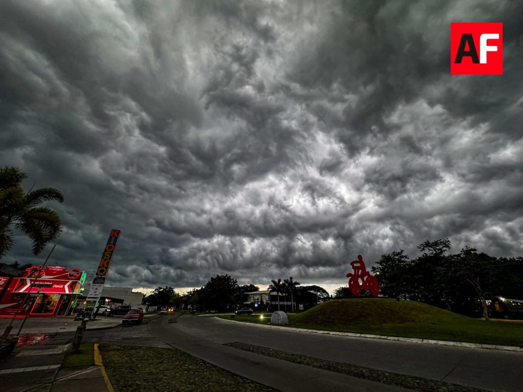 nublado tormenta lluvia bicicleta 04