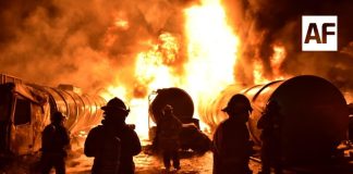 Pipas con combustible se incendian en El Salto, Jalisco; no hubo víctimas