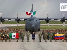Sheinbaum reconoce al agrupamiento «Yumare» por apoyo en Venezuela tras terremotos