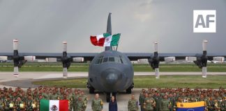 Sheinbaum reconoce al agrupamiento «Yumare» por apoyo en Venezuela tras terremotos
