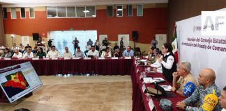 Gobierno de México instala 10 Puestos de Comando para reforzar la prevención por ciclones; Colima entre los estados prioritarios