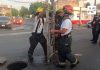 Un hombre salvó la vida tras quedar atrapado en una alcantarilla en Guadalajara, Jalisco