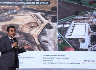 Gobierno federal anuncia inversión de 20 mil MdP para saneamiento de los ríos Atoyac, Lerma-Santiago y Tula