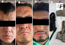 Marina y SSPC detienen a tres presuntos integrantes de un grupo delictivo tras agresión armada en Sinaloa