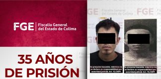35 años de prisión a dos hombres por homicidio calificado; los hechos ocurrieron el 20 de septiembre de 2025, en Manzanillo