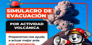 UEPC Colima realizará simulacro de evacuación por actividad volcánica en La Becerrera