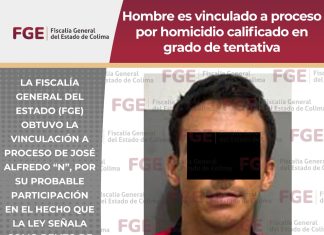 Hombre es vinculado a proceso por homicidio calificado en grado de tentativa