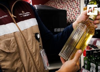 Alerta sanitaria por falsificación de tequila de reconocida marca; Coespris llama a no consumirlo