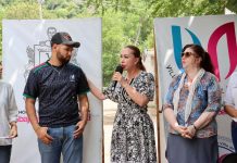 Entrega Tey Gutiérrez en Pueblo Nuevo vialidades y se cumple Meta Estratégica