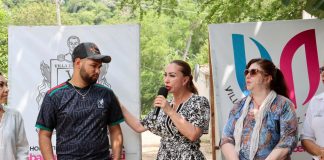 Entrega Tey Gutiérrez en Pueblo Nuevo vialidades y se cumple Meta Estratégica