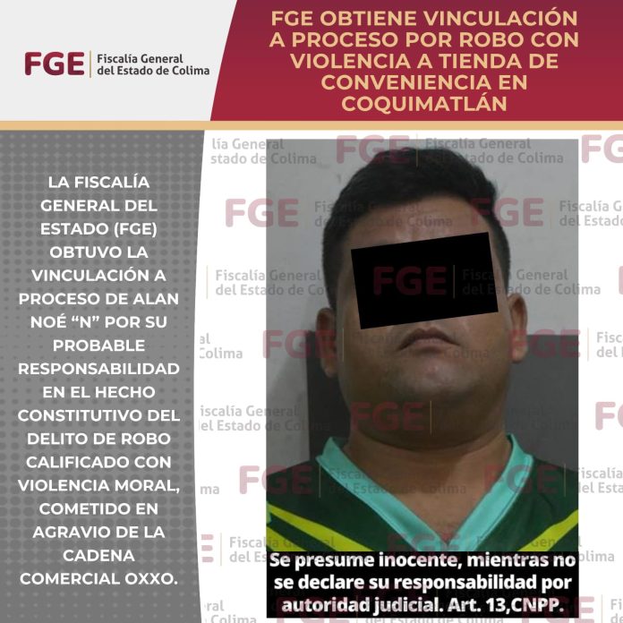 vinculacion robo violencia coqui
