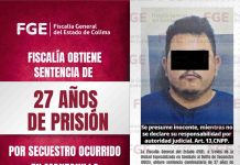 Fiscalía obtiene sentencia de 27 años de prisión por secuestro ocurrido en Manzanillo