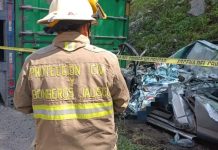 Fatal volcadura dejó saldo de una persona muerta en el municipio de Tuxpan