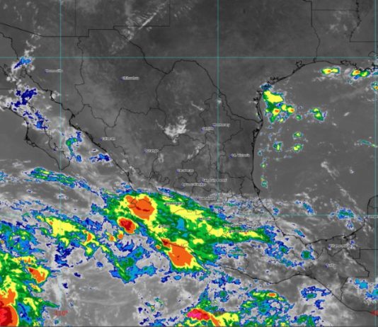 Pronostican lluvias muy fuertes y oleaje de hasta 3 metros en zonas de Colima, Jalisco, Michoacán y Nayarit