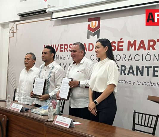 Universidad José Martí y Fuerza Migrante acuerdan impulsar educación y atención para la comunidad migrante
