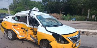 Accidente entre tres vehículos en el Libramiento Ejército Mexicano dejó una persona fallecida