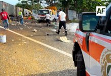 Accidente en la autopista Manzanillo–Colima deja una persona fallecida y cinco atendidas