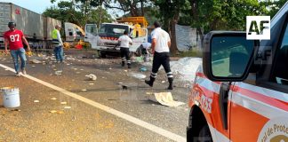 Accidente en la autopista Manzanillo–Colima deja una persona fallecida y cinco atendidas